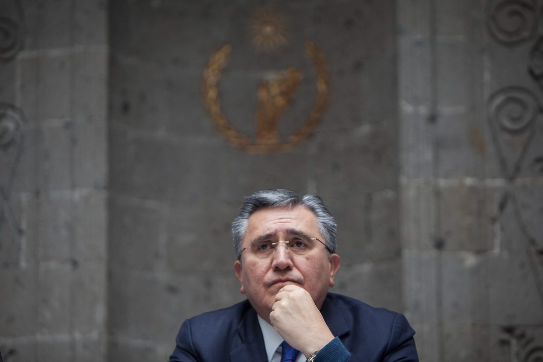 Luis Raúl González Pérez . Foto Alejandro Saldívar
