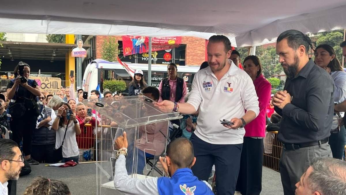 Santiago Taboada en el Parque de los Venados
