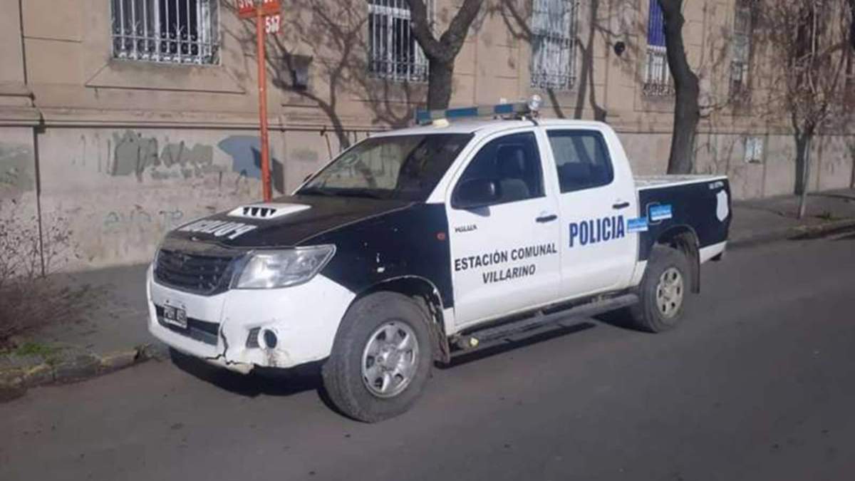Patrullero de la policía bonaerense. Fuente: (Twitter)