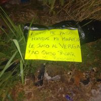 Sicarios decapitan a mujer y dejan mensaje a su familia que había pedido apoyo en Coatzacoalcos