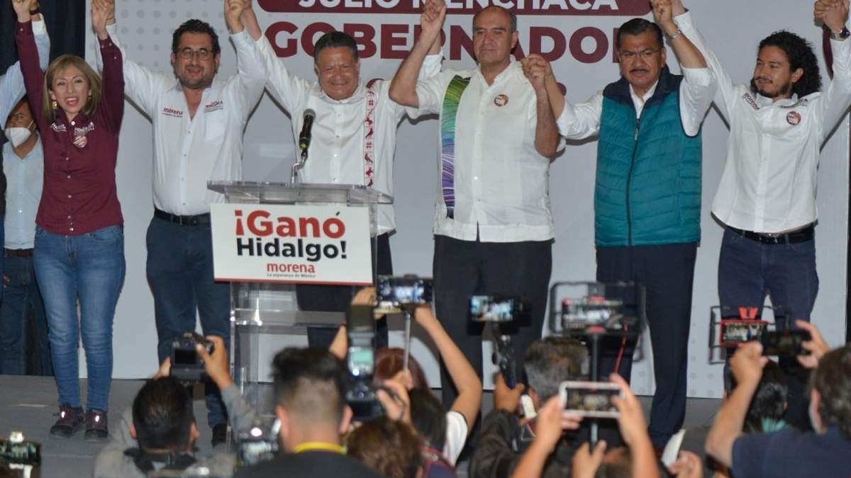 El candidato Julio Menchaca Salazar