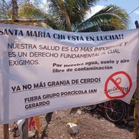 Tras dos años de lucha del pueblo maya, Profepa clausura definitivamente granja de Santa María Chi