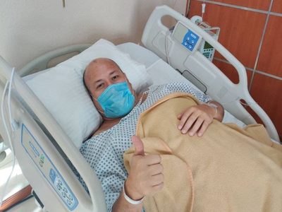 Enrique Alfaro se lastimó la rodilla y ya fue operado