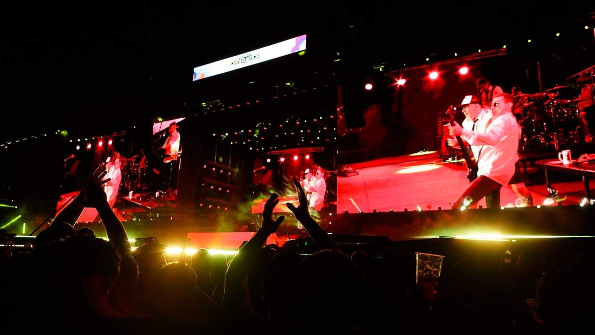 La noche de rock de la Fiesta de la Confluencia. Fuente: (Emiliano Ortiz)