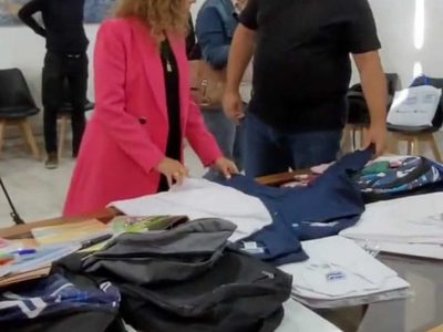 Gaido confirmó que los kits escolares de Neuquén se entregarán a fines de febrero