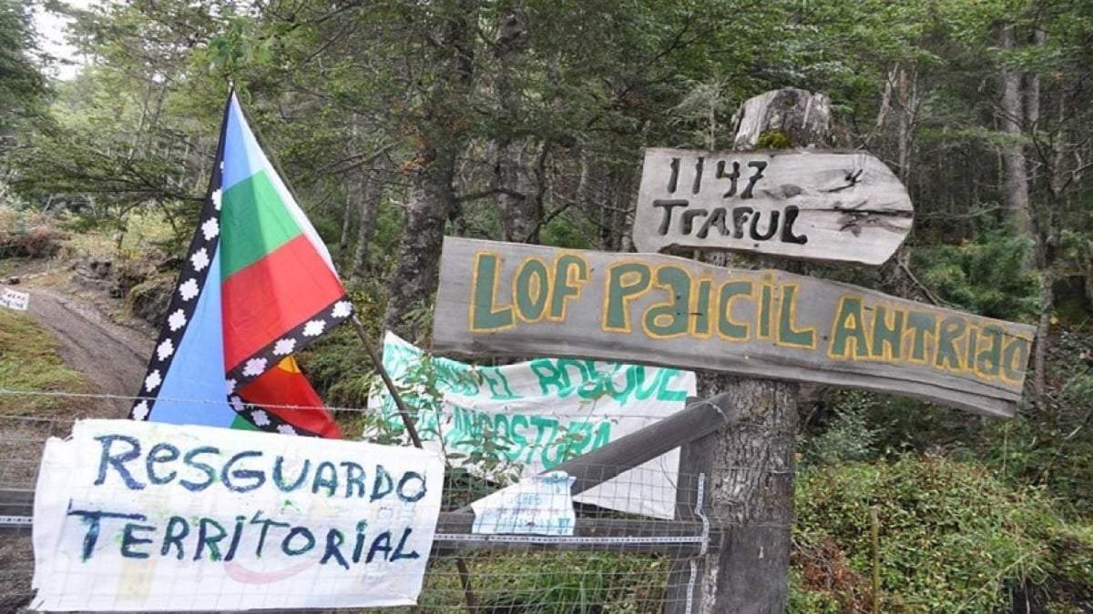 La comunidad Paicil Antriao en Villa La Angostura. Fuente: (Facebook)