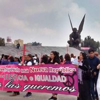 "Justicia e igualdad, no salarios rosas", reclaman mujeres en Edomex al gobierno de Alfredo del Mazo