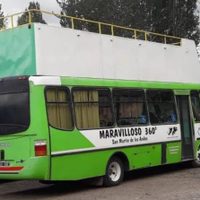Denunciaron que el Maravilloso 360, colectivo turístico de San Martín, habría sido vandalizado