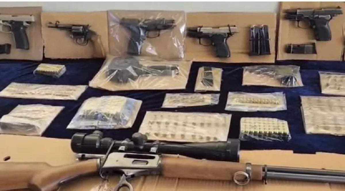 La organización poseía un arsenal de armas de grueso calibre. Fuente: (Noticiasnqn)