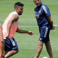 Russo confirmó la alineación titular de Boca
