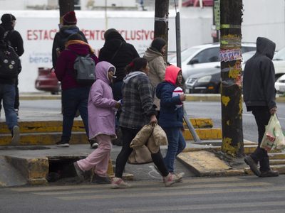 Frente frío 8 llega este miércoles; se prevén heladas y lluvias en las siguientes entidades
