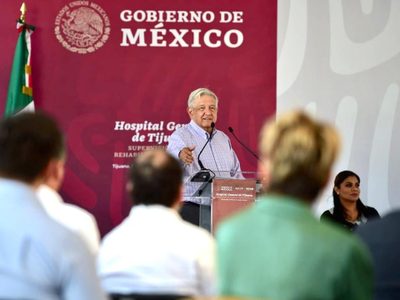 AMLO anuncia segundo piso en Tijuana, conectará con del aeropuerto a Rosarito