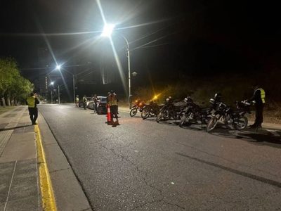 Secuestraron 35 motos durante un encuentro masivo de motoqueros en Neuquén