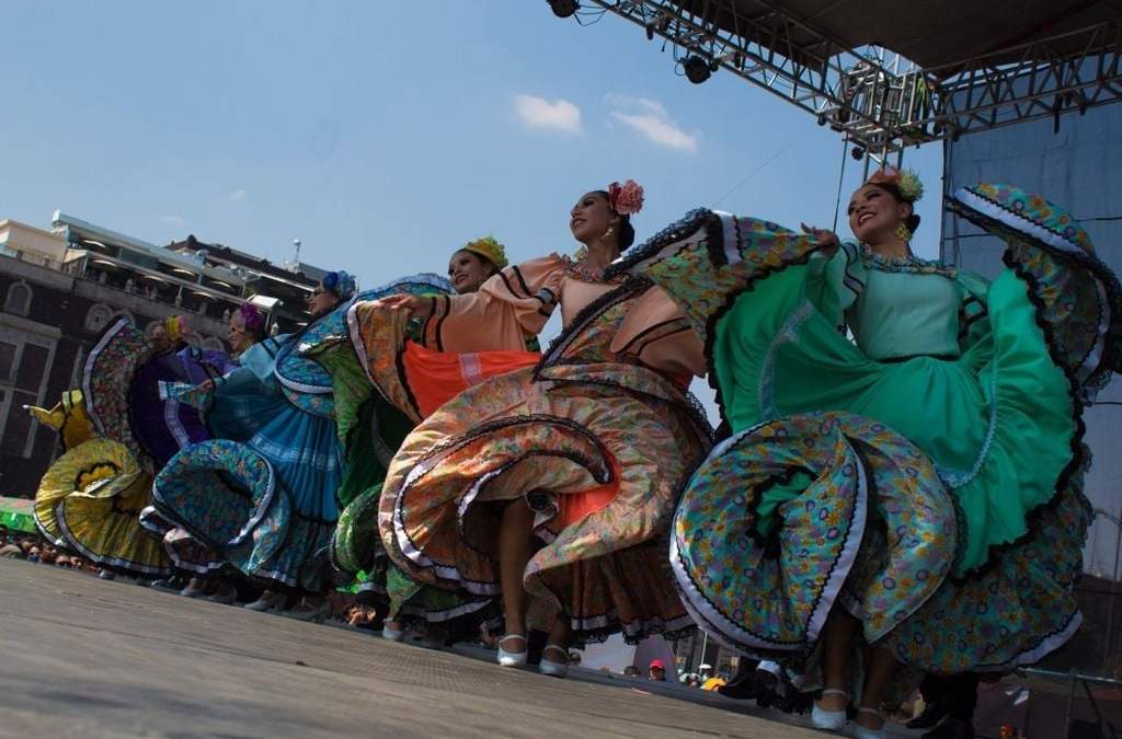 Tradicional fiesta popular de la Guelaguetza