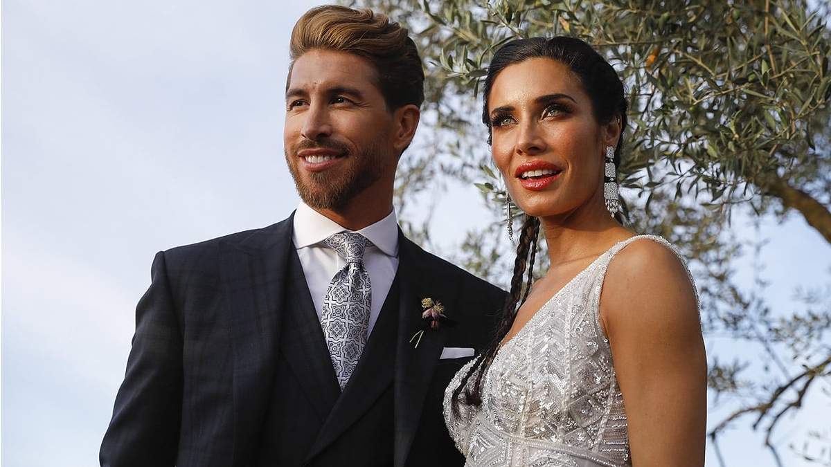 Pilar Rubio y Sergio Ramos. Fuente: (Instagram)