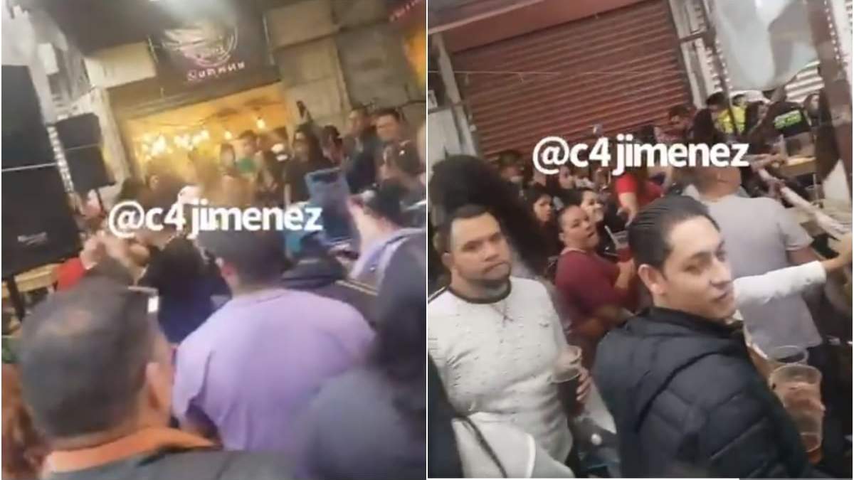 La fiesta se realizó este domingo 10 de enero en el barrio de Tepito
