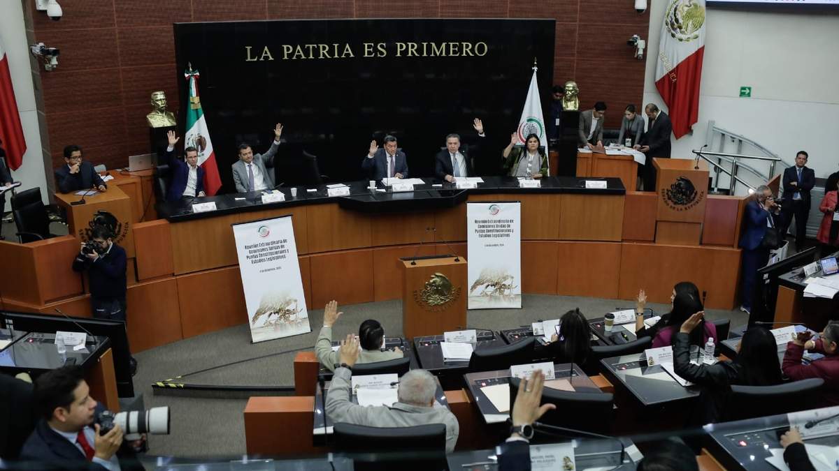 El pleno de la Cámara de Senadores