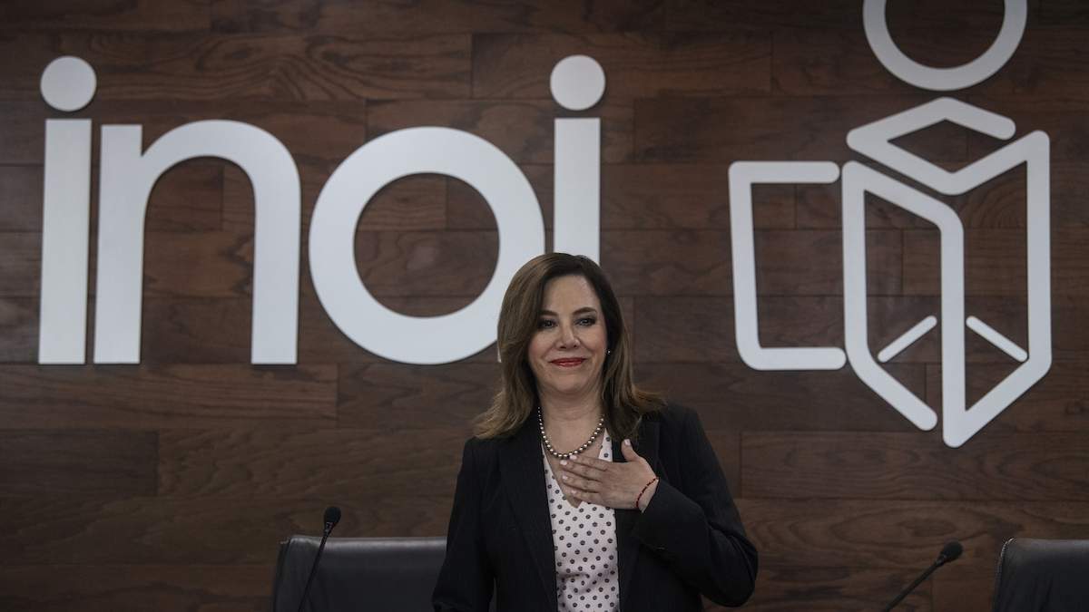 Blanca Lilia Ibarra, comisionada presidenta del INAI