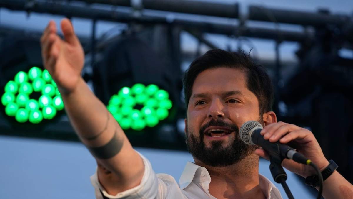 Gabriel Boric, candidato a la presidencia de Chile. Fuente: (Twitter)