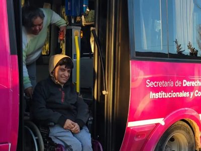La ciudad anunció cómo será el traslado de personas con discapacidad a la Fiesta de la Confluencia