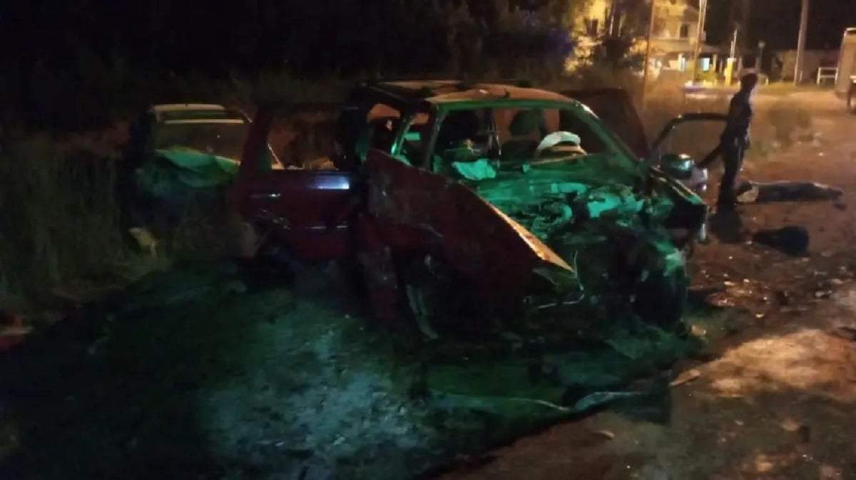 Siniestro vial en ruta 22, a la altura de Guerrico. Fuente: (ANR).