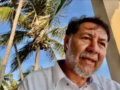 Fernández Noroña presume que supera a Adán Augusto López en las encuestas rumbo a 2024