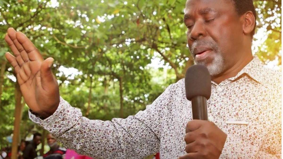 El predicador Temitope Balogun “TB” Joshua