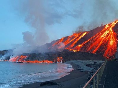 Después de 55 días de erupción, el volcán de La Palma dejó su primera víctima mortal