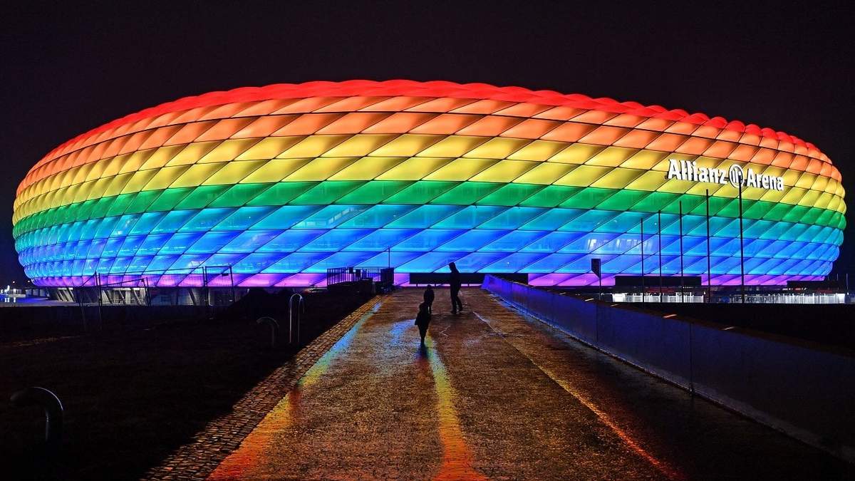 El estadio Allianz Arena de Múnich