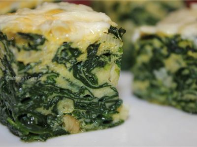 Pastel de espinaca y queso: una receta noble y fácil, que deleita por su sabor y textura