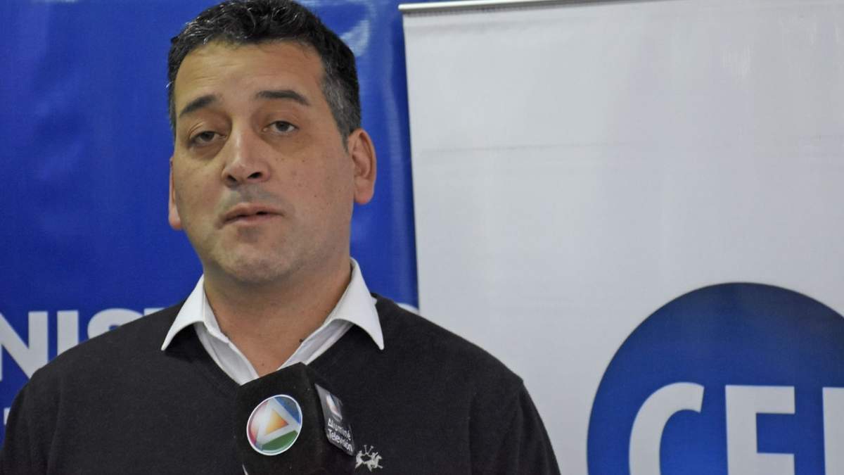 Gabriel Álamo, intendente de Aluminé. Fuente: (Twitter)