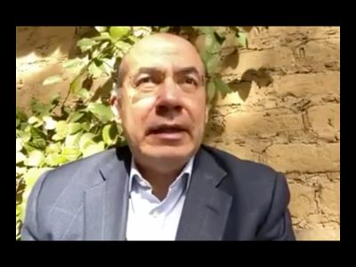 Calderón se desdice de su propuesta para una 'rebelión armada” en México y Venezuela