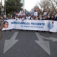 Marcha unificada por la desaparición de  Sergio Ávalos y Luciana Muñoz