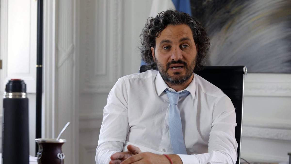 Santiago Cafiero, jefe de Gabinete. Fuente: (Twitter)