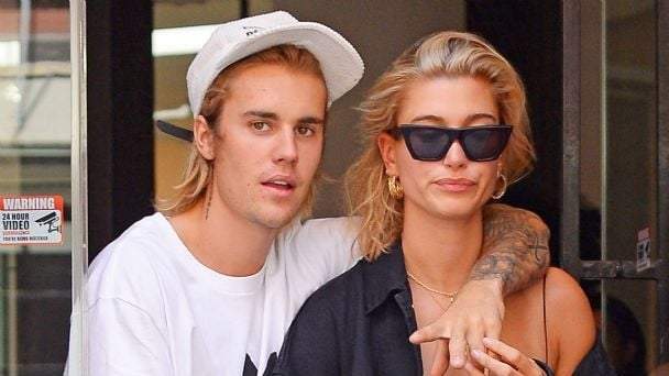 Hailey Baldwin y Justin Bieber. Fuente: (Instagram)