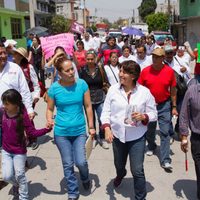 Delfina Gómez critica a Eruviel Ávila 'por su ineficacia para abatir pobreza e inseguridad” en Ecatepec