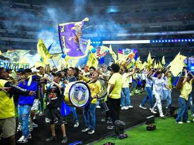 El Club América festeja en el Estadio Azteca su victoria en el Torneo Clausura 2024 (Fotogalería)