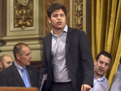 Kicillof respaldó a Sabbatella: la aplicación de la ley de medios fue "justa"