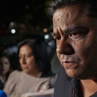 A Debanhi la mataron dos personas dice su padre, Mario Escobar