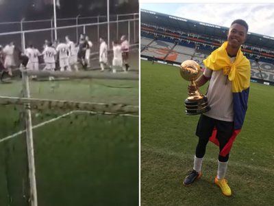 Rivales dan brutal golpiza a futbolista colombiano en Texcoco; está en coma (Video)
