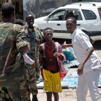 Imágenes del atentado en Somalia