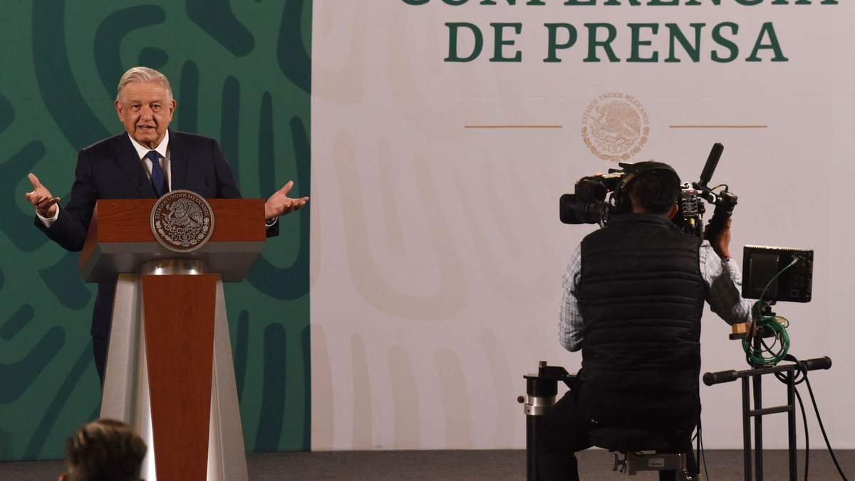 El presidente en su conferencia de prensa