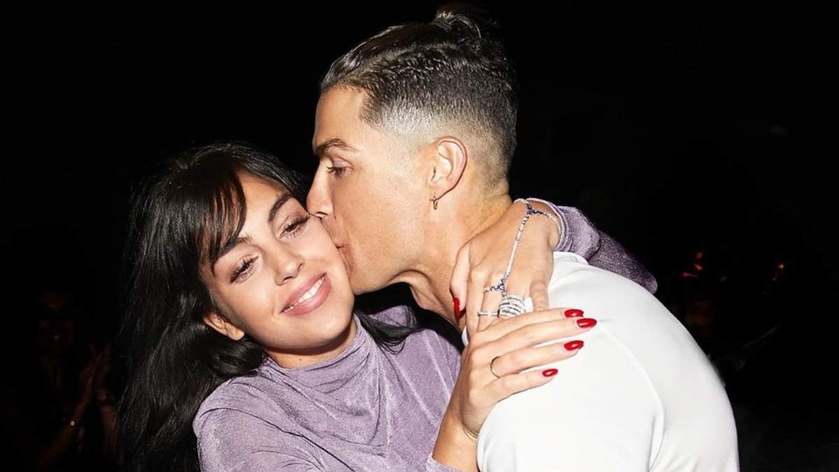 Georgina Rodríguez y Cristiano Ronaldo. Fuente: (Instagram)