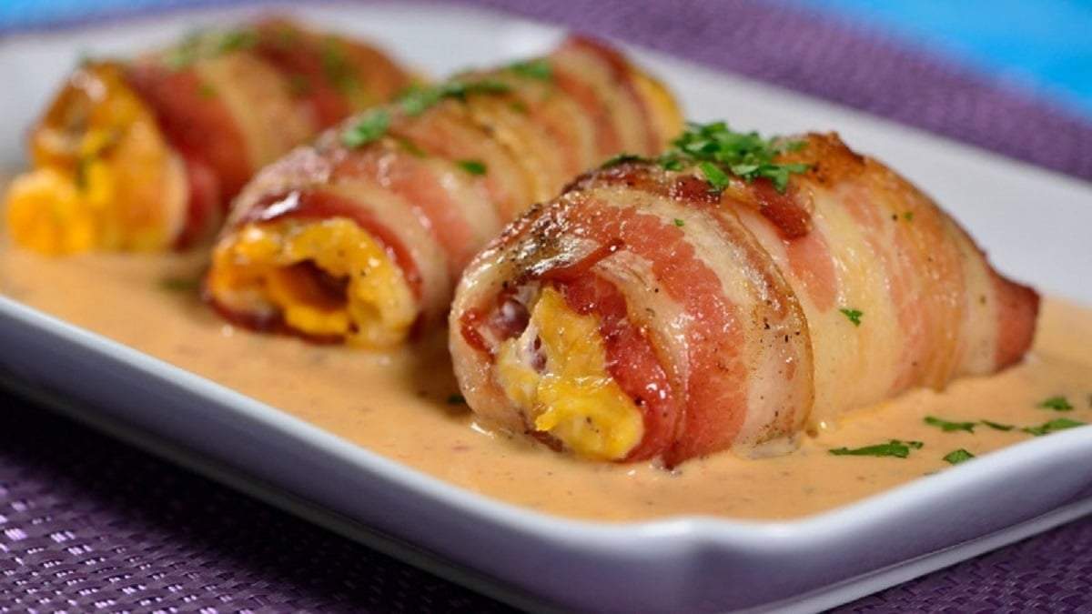 Rollitos de pollo. Fuente: (TVP)