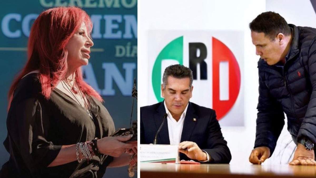 Layda Sansores, "Alito" Moreno y Vladimir de la Torre