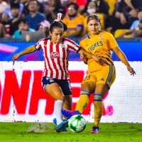 Tigres femenil vence 2-0 a Chivas en la ida de la semifinal