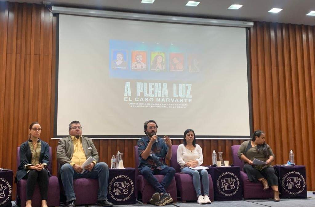 Conferencia sobre el caso Narvarte