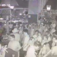 Videos muestran a sujeto que estuvo con la joven que fue drogada en el Hookah Santa Fe