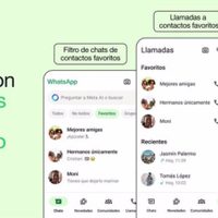 WhatsApp permite añadir a personas y grupos a una lista de favoritos para acceder a chats y llamadas