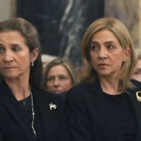 La noche secreta de las Infantas Elena y Cristina